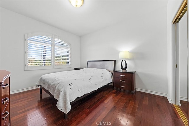 1036 Alpine Ct, Chino Hills, CA 91709 - bedroom with dark wood finished floors, baseboards, and a closet