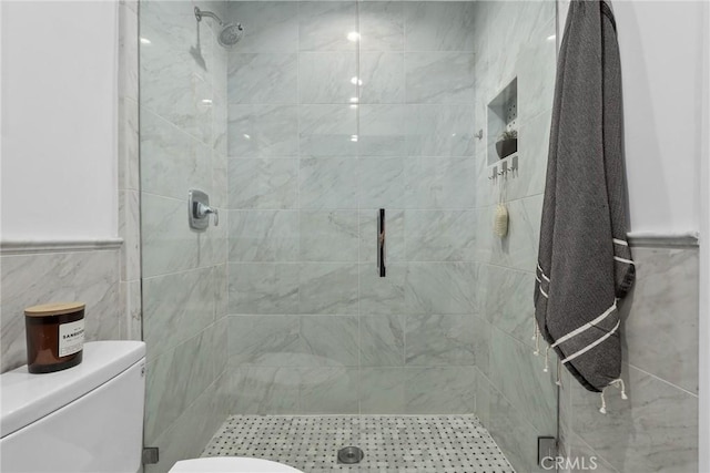 5839 Parkmor Rd, Calabasas, CA 91302 - full bathroom with toilet and a shower stall