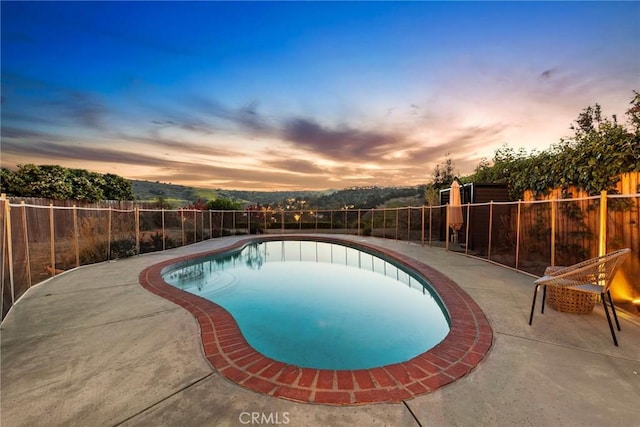 5839 Parkmor Rd, Calabasas, CA 91302 - view of pool with a fenced backyard and a patio