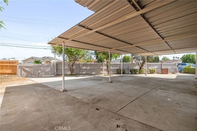 4875 Fairway Blvd, Chino Hills, CA 91709 - view of patio / terrace featuring a gate, fence, and a carport
