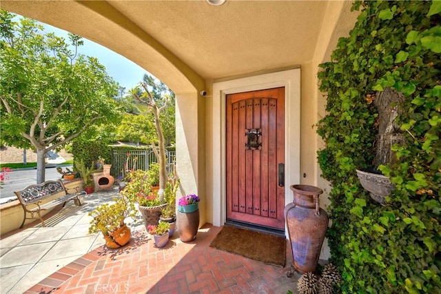 2101 S Sanders Ct, La Habra, CA 90631 - entrance to property with stucco siding