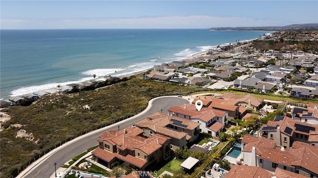 135 Via Artemesia, San Clemente, CA 92672 - aerial view of property's location featuring nearby suburban area and expansive coastline