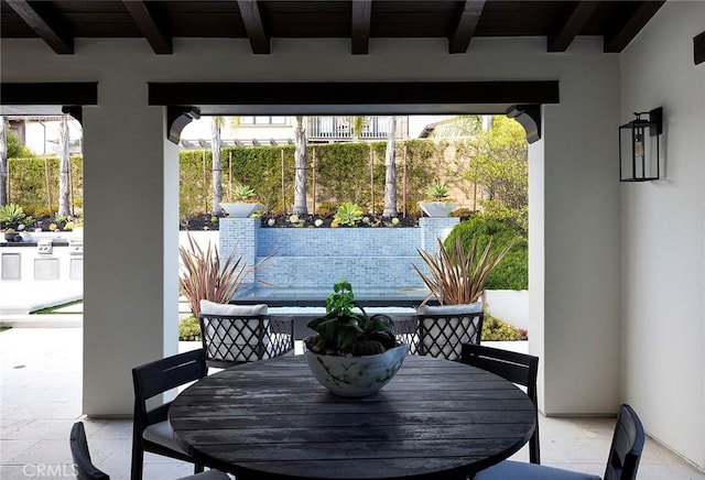 135 Via Artemesia, San Clemente, CA 92672 - view of patio with outdoor dining space