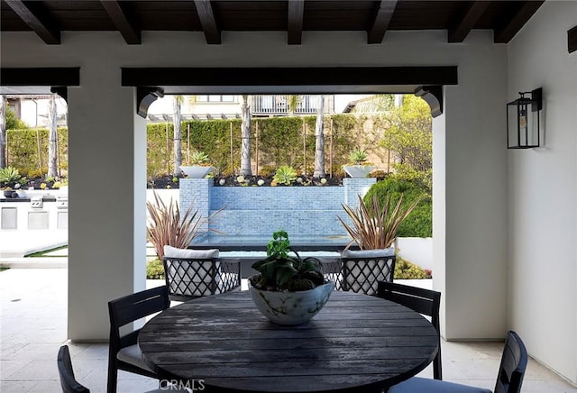 135 Via Artemesia, San Clemente, CA 92672 - view of patio with outdoor dining space