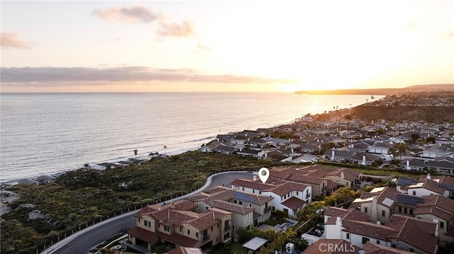 135 Via Artemesia, San Clemente, CA 92672 - aerial view of residential area featuring a nearby body of water