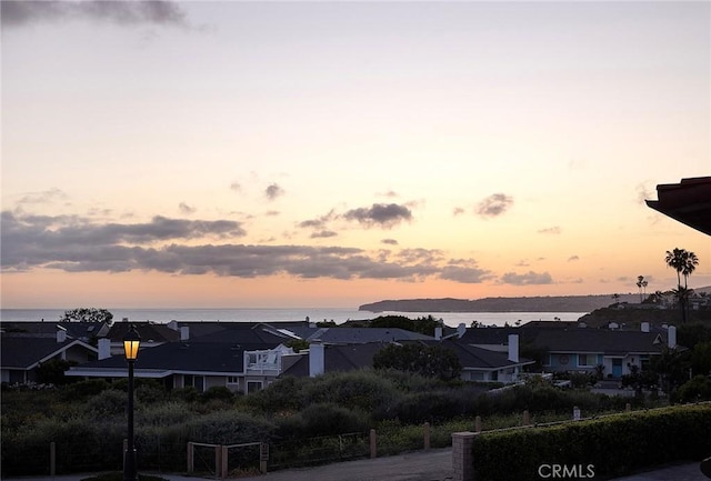 135 Via Artemesia, San Clemente, CA 92672 - water view featuring nearby suburban area and fence