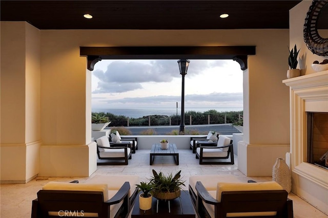 135 Via Artemesia, San Clemente, CA 92672 - view of patio with an outdoor hangout area