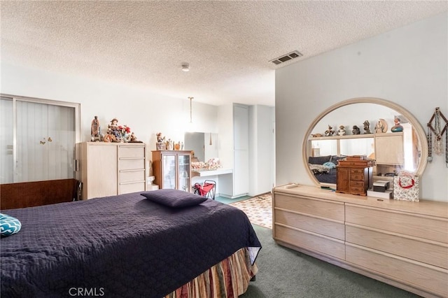 26218 Mccall Blvd, Menifee, CA 92586 - carpeted bedroom featuring a textured ceiling
