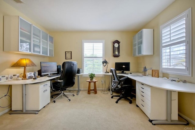 11590 Trailbrook Ln, San Diego, CA 92128 - office featuring light colored carpet and baseboards