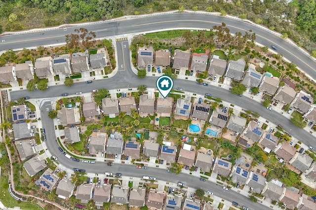 11590 Trailbrook Ln, San Diego, CA 92128 - aerial view of property and surrounding area featuring nearby suburban area