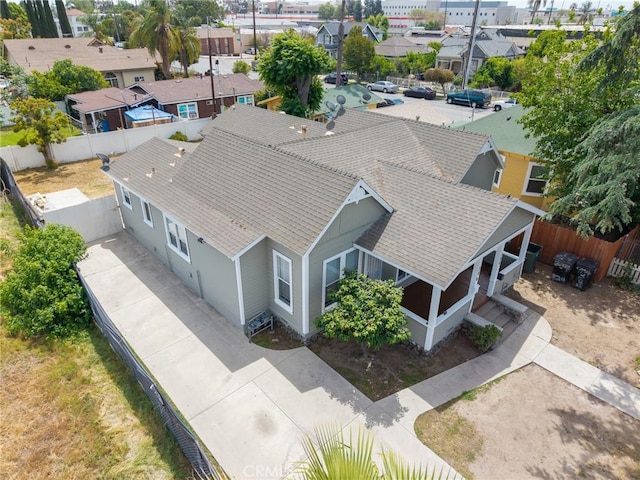 324 N Palomares St, Pomona, CA 91767 - aerial perspective of suburban area