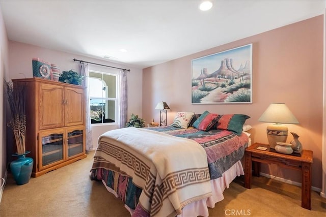 287 Tom Mcguinness Jr Cir, Fallbrook, CA 92028 - bedroom with recessed lighting and light carpet