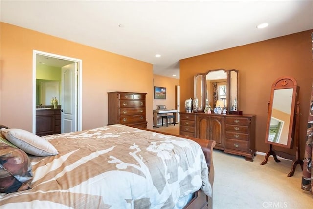 287 Tom Mcguinness Jr Cir, Fallbrook, CA 92028 - bedroom featuring light colored carpet and recessed lighting