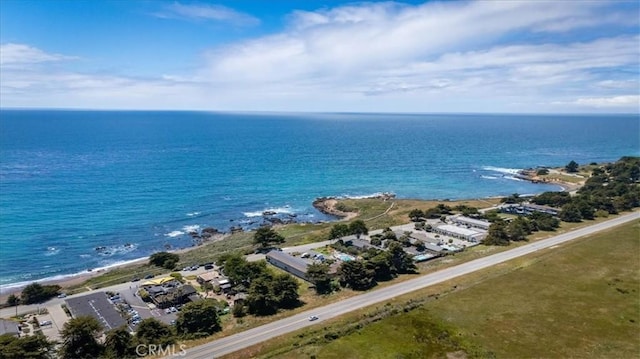 6570 Moonstone Beach Dr, Cambria, CA 93428 - bird's eye view of a large body of water