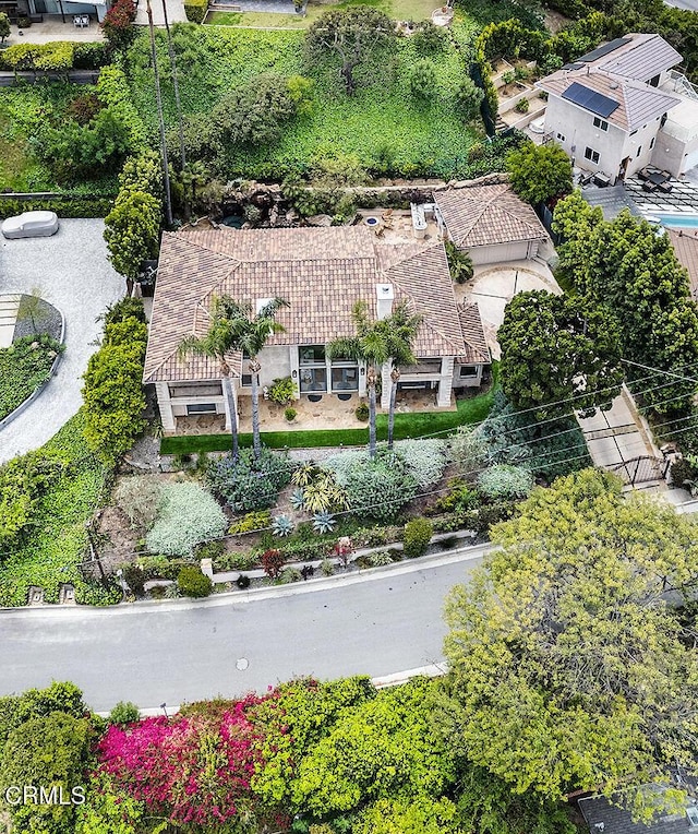 15450 Briarwood Dr, Sherman Oaks, CA 91403 - aerial view