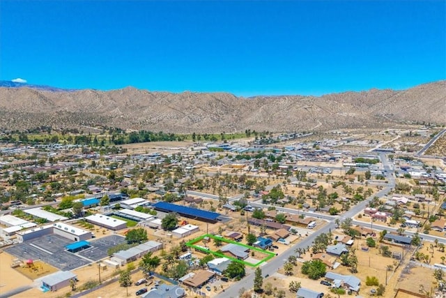 7566 Fox Trl, Yucca Valley, CA 92284 - aerial view of a mountain backdrop