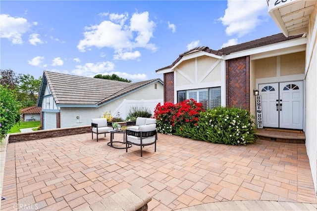 28705 Charreadas, Laguna Niguel, CA 92677 - view of patio / terrace featuring an outdoor living space
