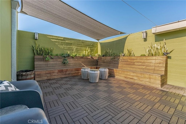 140 Linden Ave Unit 615, Long Beach, CA 90802 - view of patio / terrace with fence