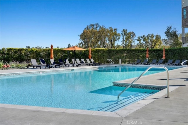 27659 S Rosewood Ln, San Pedro, CA 90732 - community pool with a patio area