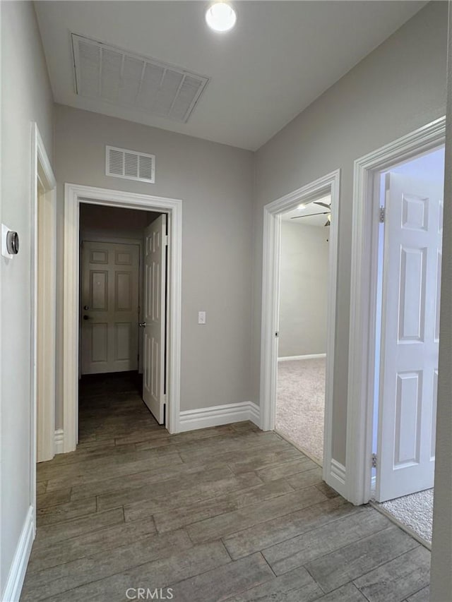 3397 Sequoia Ct, Perris, CA 92570 - corridor featuring wood finished floors and baseboards