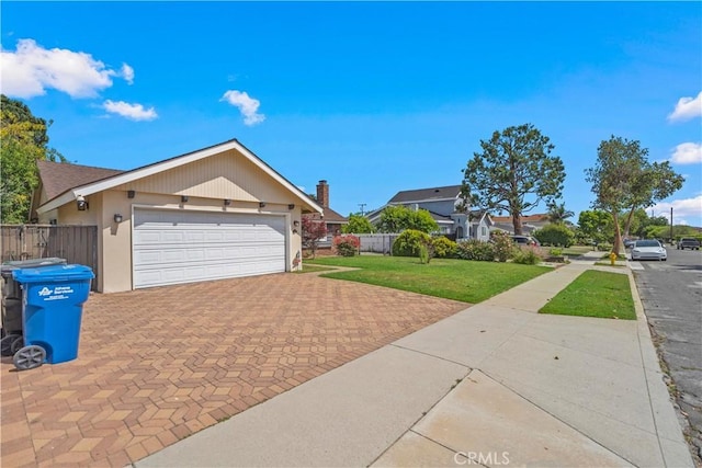 6028 Hart Ave, Temple City, CA 91780 - view of front facade featuring decorative driveway and an attached garage