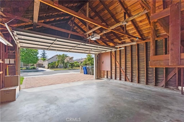 6028 Hart Ave, Temple City, CA 91780 - garage featuring a garage door opener
