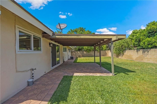6028 Hart Ave, Temple City, CA 91780 - view of yard with a patio area