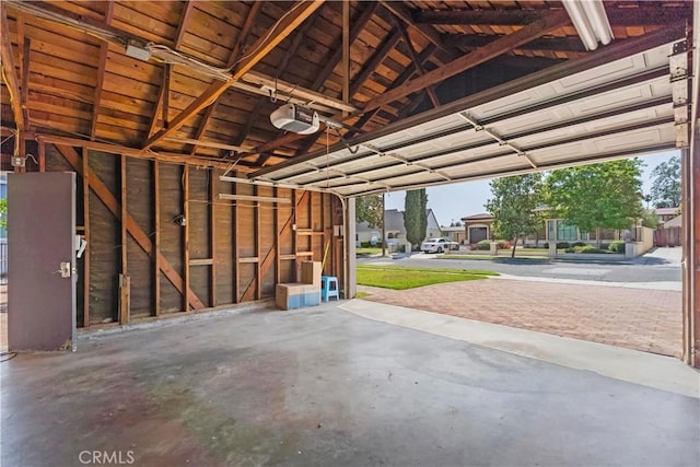6028 Hart Ave, Temple City, CA 91780 - garage with a garage door opener