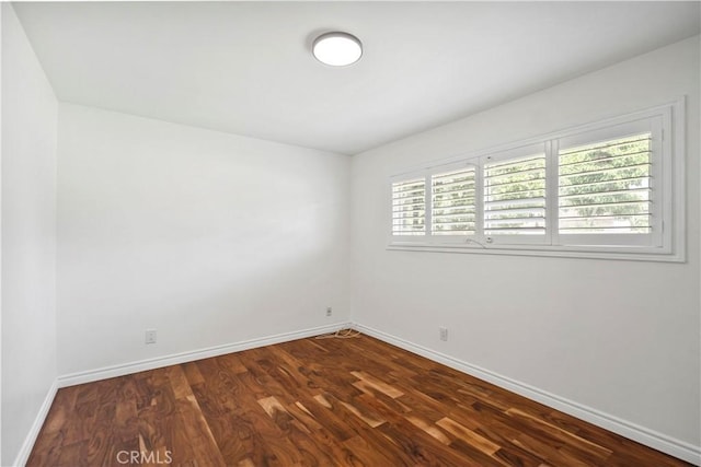 6028 Hart Ave, Temple City, CA 91780 - empty room featuring baseboards and wood finished floors