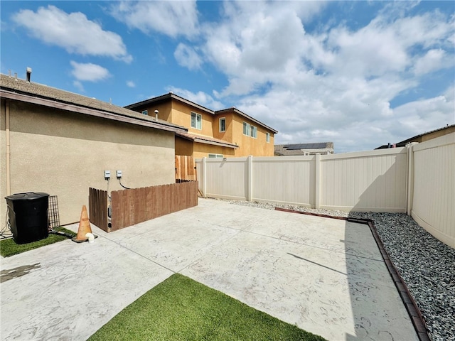 4772 Marrieta St, Jurupa Valley, CA 91752 - fenced backyard featuring a patio area