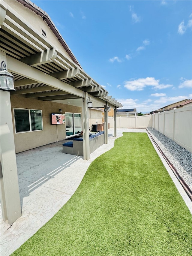 4772 Marrieta St, Jurupa Valley, CA 91752 - view of yard with a patio area