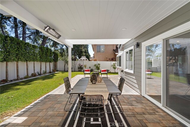 11 Bayside, Irvine, CA 92614 - view of patio featuring outdoor dining area