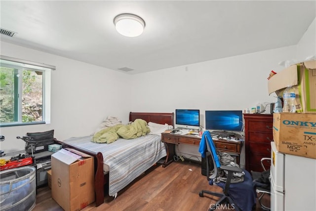 22702 Timbertop Ln, Diamond Bar, CA 91765 - bedroom with wood finished floors and a desk