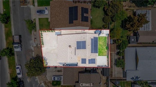 view of subject property featuring property boundaries highlighted
