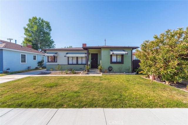 1763 W 245th St, Torrance, CA 90501 - ranch-style house featuring a front lawn