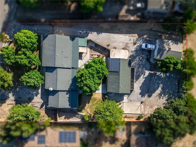 8825 Old Santa Rosa Rd, Atascadero, CA 93422 - aerial overview of property's location featuring property parcel outlined