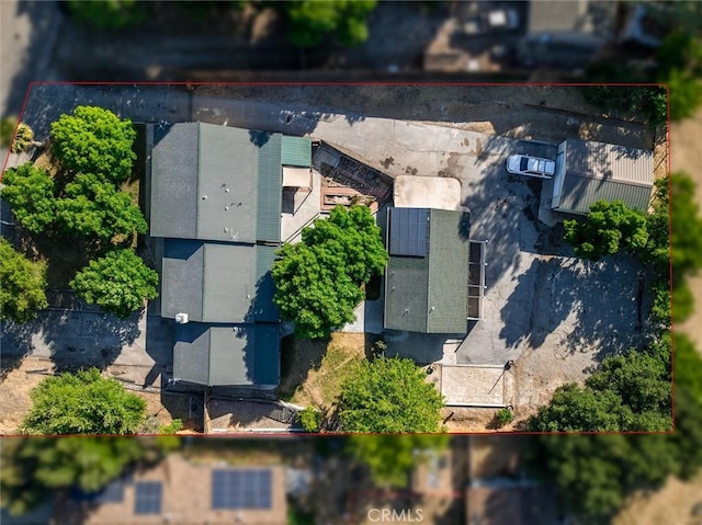 8825 Old Santa Rosa Rd, Atascadero, CA 93422 - aerial view of property and surrounding area with property boundaries highlighted