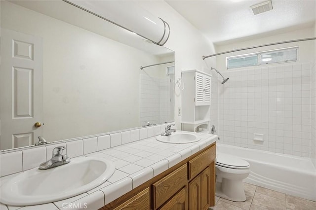 8825 Old Santa Rosa Rd, Atascadero, CA 93422 - full bath with toilet,  shower combination, and double vanity