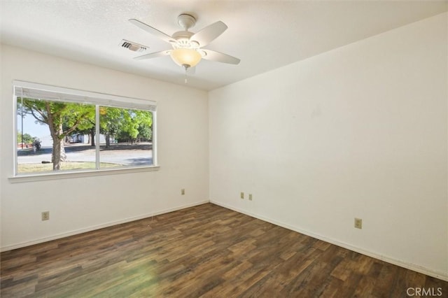 8825 Old Santa Rosa Rd, Atascadero, CA 93422 - spare room featuring wood finished floors and ceiling fan