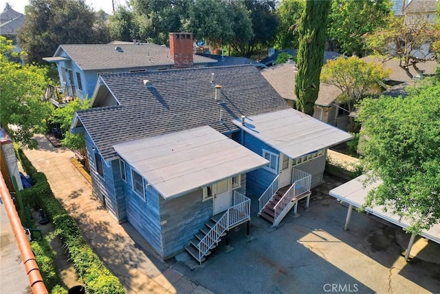 434 S Euclid Ave, Pasadena, CA 91101 - aerial view of property and surrounding area