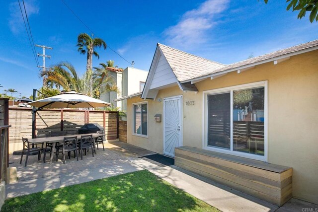 1855 Rubenstein Dr, Cardiff By The Sea, CA 92007 - view of patio with fence