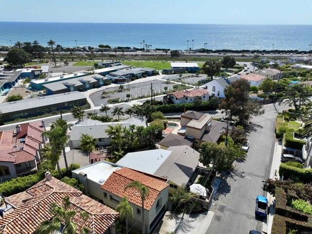 1855 Rubenstein Dr, Cardiff By The Sea, CA 92007 - aerial perspective of suburban area with a large body of water