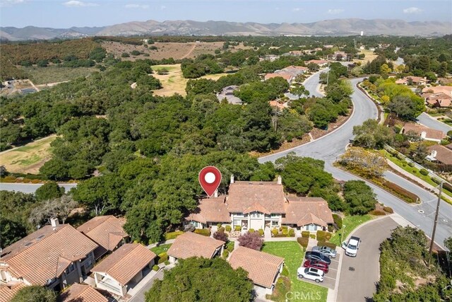1334 Tourney Hill Ln Unit 61, Nipomo, CA 93444 - aerial perspective of suburban area featuring a mountainous background