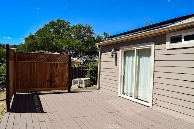 5 W 12th St, Paso Robles, CA 93446 - view of wooden terrace