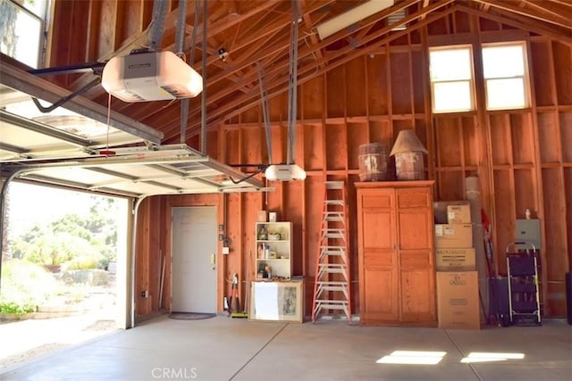5 W 12th St, Paso Robles, CA 93446 - garage featuring a garage door opener