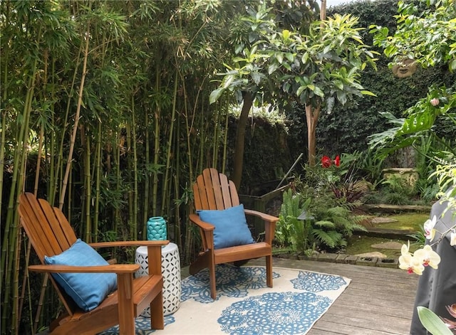 1909 Belmont Ln Unit B, Redondo Beach, CA 90278 - view of wooden terrace