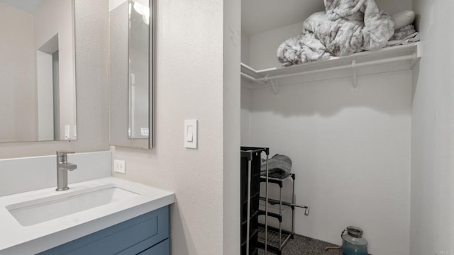 1420 E Ln, Imperial Beach, CA 91932 - bathroom with vanity and a spacious closet