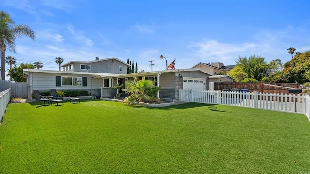 1420 E Ln, Imperial Beach, CA 91932 - view of front facade with a garage