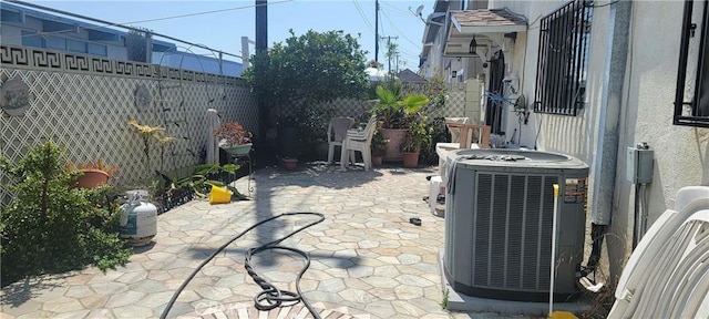 838 E Calbas St, Carson, CA 90745 - fenced backyard with central AC and a patio area