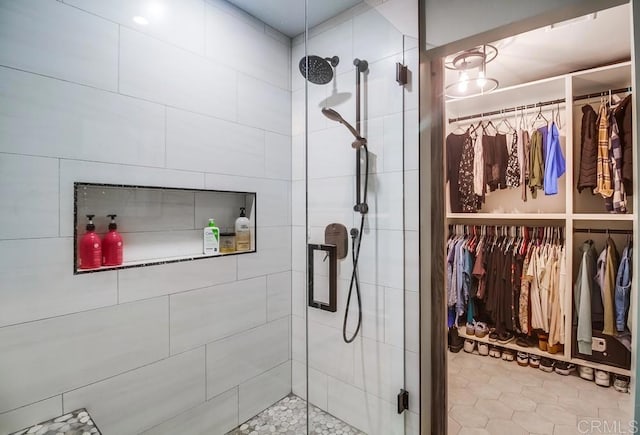 2444 Via Dieguenos, Alpine, CA 91901 - full bathroom with a shower stall and a spacious closet